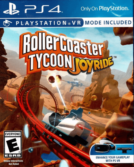 Roller Coaster Tycoon Adventures Deluxe box art for Playstation 4